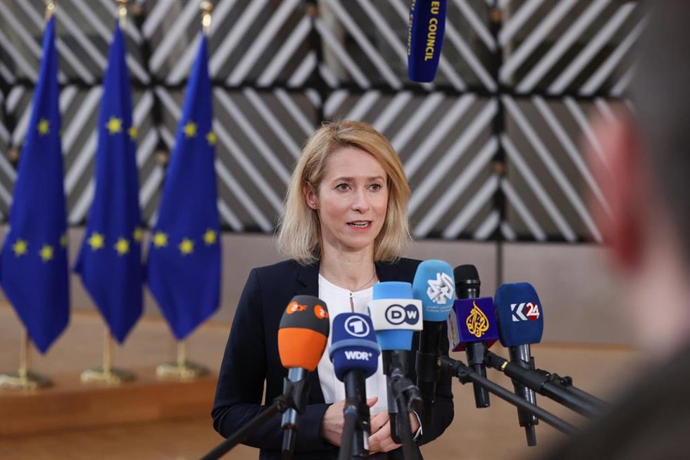 La Alta Representante de la Unión Europea para Política Exterior, Kaja Kallas.