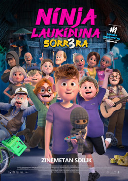 'Ninja Laukiduna. Sorrera' Filma