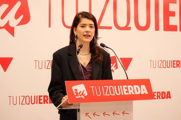 La coportavoz de la Red Feminista de Izquierda Unida en La Rioja, Ruth Sáenz