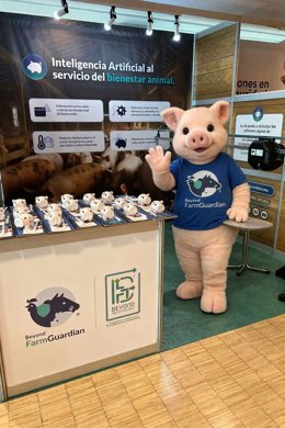 Stand de Beyond FarmGuardian en Porciforum 2026