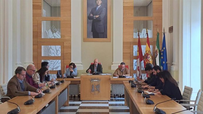 Reunión de la Comisión de Servicios Públicos del Ayuntamiento de Cáceres