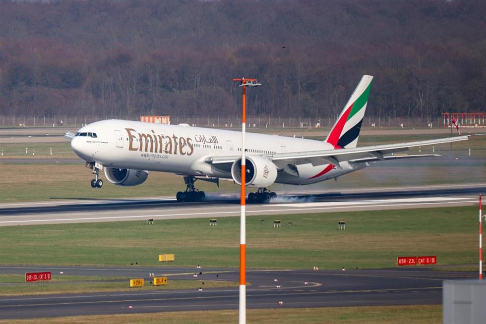Avión de Emirates-