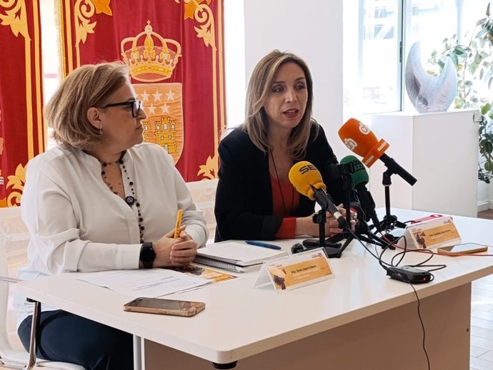 La alcaldesa de Alcorcón, Candelaria Testa