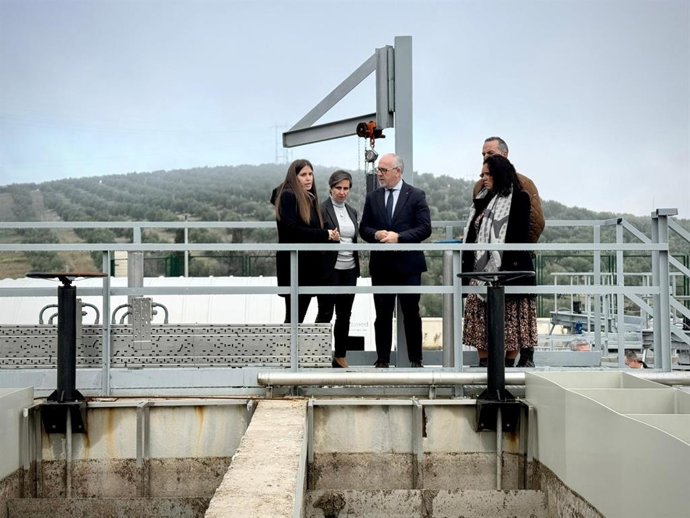 Inauguración de la agrupación de vertidos y la EDAR de Fuerte del Rey.