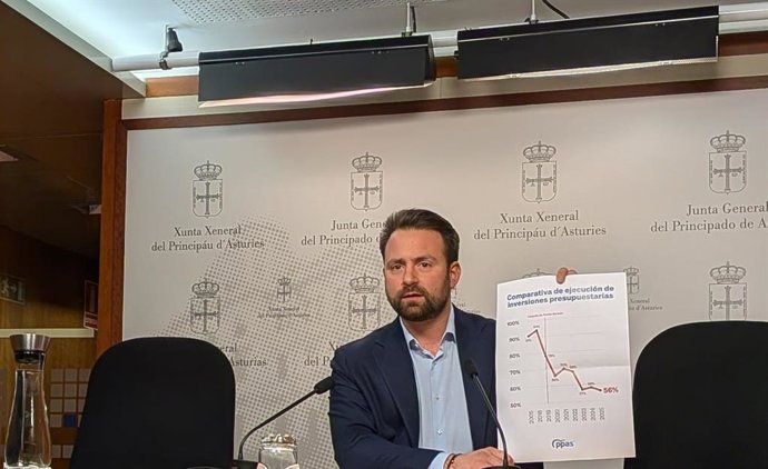 El presidente del PP de Asturias, Álvaro Queipo