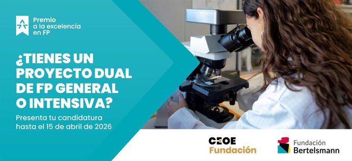 Fundación CEOE y Fundación Bertelsmann lanzan los Premios a la excelencia en FP