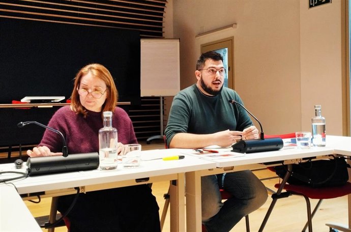 Cano y Gonzàlez en rueda de prensa este jueves.