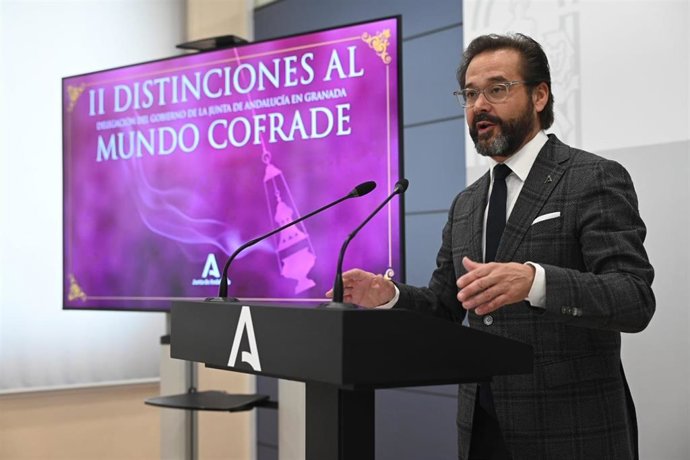 El delegado del Gobierno andaluz en Granada, Antonio Granados.