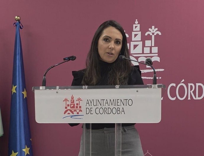 La viceportavoz del PSOE en el Ayuntamiento de Córdoba, Mamen González.