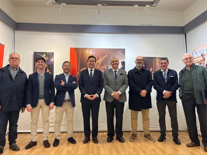 Inauguración de la exposición 'Cristo en la Prisión'.