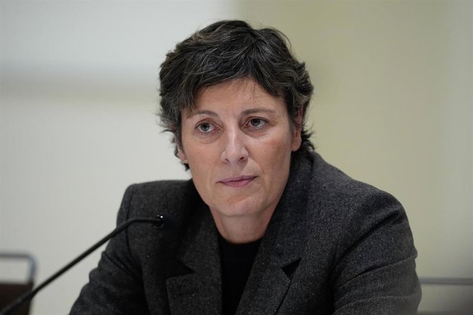 Archivo - La presidente de la FEB, Elisa Aguilar.