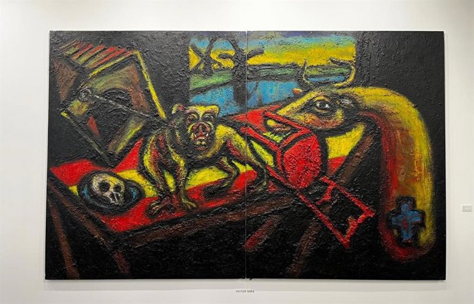 La obra se exhibe estos días en la Galería Miguel Marcos en ARCOmadrid.