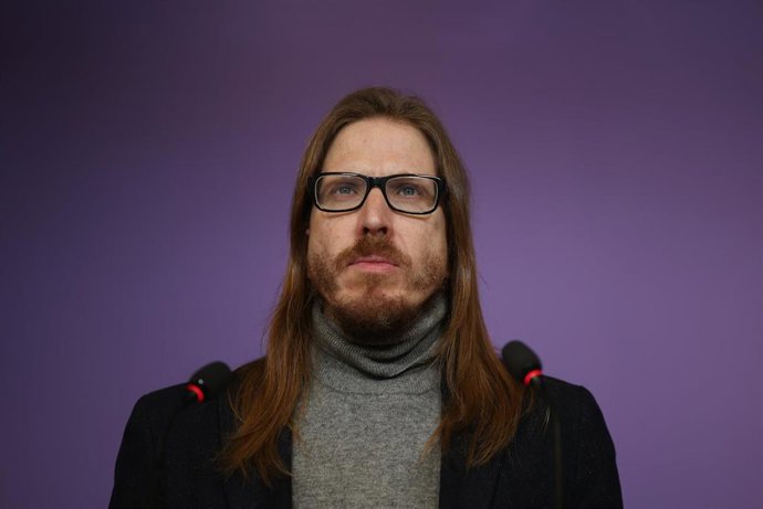 El secretario de Organización y portavoz de Podemos, Pablo Fernández, en una imagen de archivo.