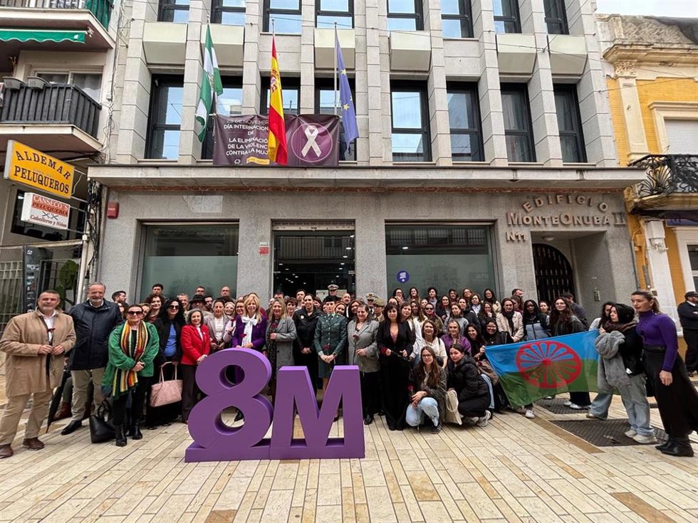 Acto institucional con motivo del Día Internacional de la Mujer (8 de marzo) en la Subdelegación del Gobierno en Huelva.