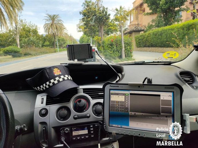 Archivo - Coche de la Policía Local de Marbella.