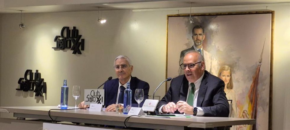 El consejero delegado de Iberdrola España, Mario Ruiz-Tagle, en el Club Siglo XXI