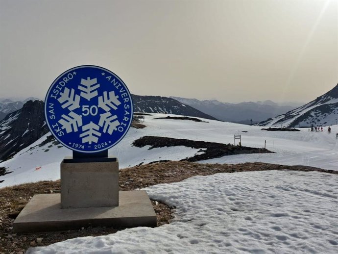 Estación invernal de San Isidro, dependiente de la Diputación de León.