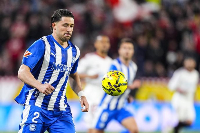 El jugador del Deportivo Alavés Facundo Garcés.