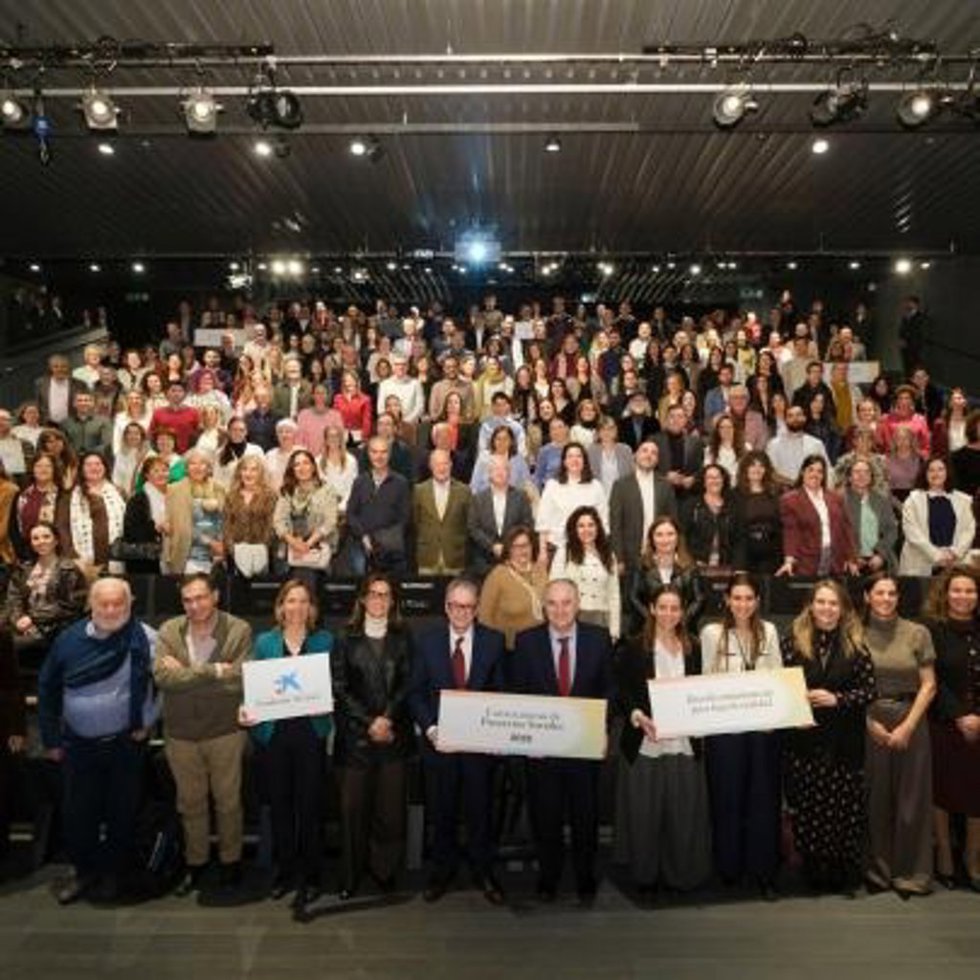 Acto de resolución de la Convocatoria de Proyectos Sociales Andalucía 2025 en Sevilla.