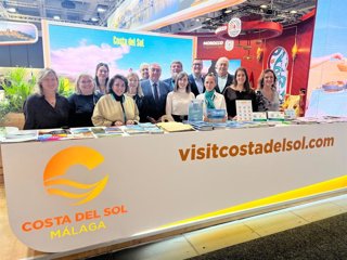 La Mancomunidad de Municipios de la Axarquía continua el trabajo de promoción del destino en la ITB atendiendo a  empresas y profesionales del sector turístico desde el estand de Turismo Costa del Sol.