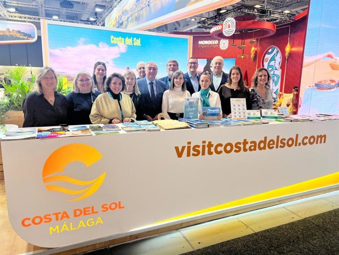 La Mancomunidad de Municipios de la Axarquía continua el trabajo de promoción del destino en la ITB atendiendo a  empresas y profesionales del sector turístico desde el estand de Turismo Costa del Sol.