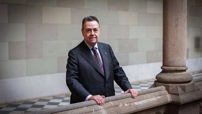 Antonio Llardén en una imagen de la UB