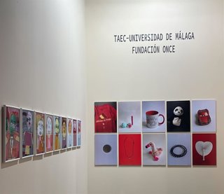Fundación ONCE y Universidad de Málaga llevan obras de arte realizadas por jóvenes con discapacidad a la feria de arte ARCO