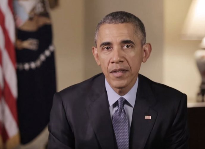 Archivo - El presidente de Estados Unidos, Barack Obama, ha recordado este sábado, durante el tradicional mensaje presidencial a la nación que se emite cada semana, que en su país existe ya un listado de personas peligrosas que tienen prohibido subir a un