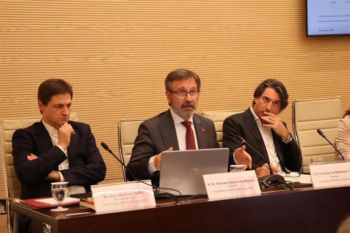 Francesc Xavier Vila durante la comisión.