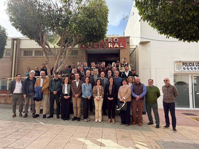 Celebración del IV Ciclo Andaluz 'Foros de caza' en Benahadux (Almería).