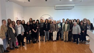 Inauguración de la exposición '25 años. Un presente con historia'.