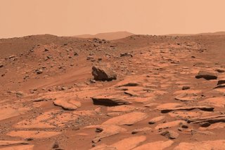 Archivo - En este momento de la historia de Marte, los autores creen que el CO2 está en todas partes, en cada rincón y grieta, y el agua que se filtra a través de las rocas también está llena de CO2.