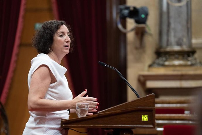 Archivo - La consellera de Economía y Finanzas de la Generalitat de Catalunya, Alícia Romero, en una imagen de archivo
