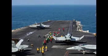 Irán anuncia un ataque con drones contra el portaaeronaves de EEUU 'Abraham Lincoln' en el golfo de Omán