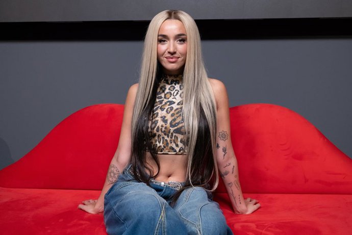 December 5, 2025, Madrid, Spain: Singer Lola Indigo during the presentation of the BRATZ doll at El Corte InglAs in Madrid.