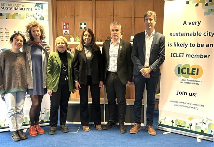 Visita de l'ACM a ICLEI a Brussel·les