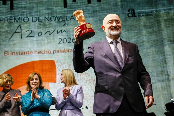 Pablo Álvarez López, ganador del Premio Azorín de Novela 2026
