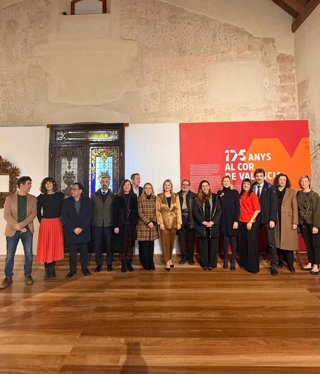 Inauguración en el CCCC de la exposición '175 anys al cor de València'