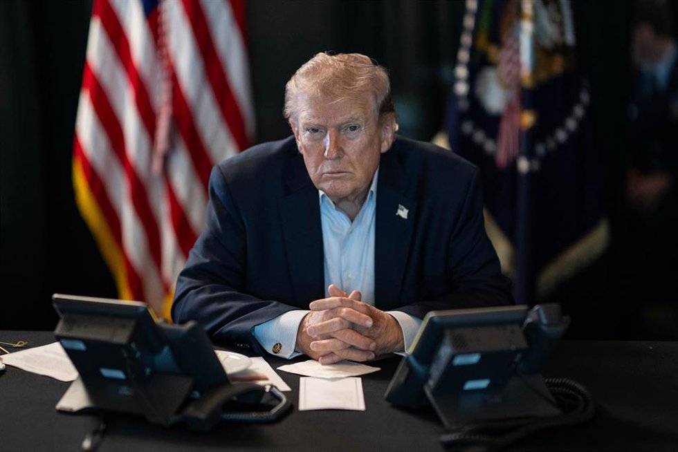 El presidente de Estados Unidos, Donald Trump
