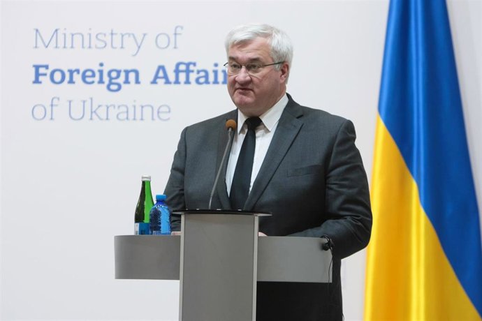 El ministro de Exteriores de Ucrania, Andri Sibiga