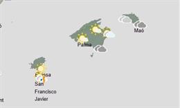 El tiempo hoy, viernes 6 de marzo, en Baleares.