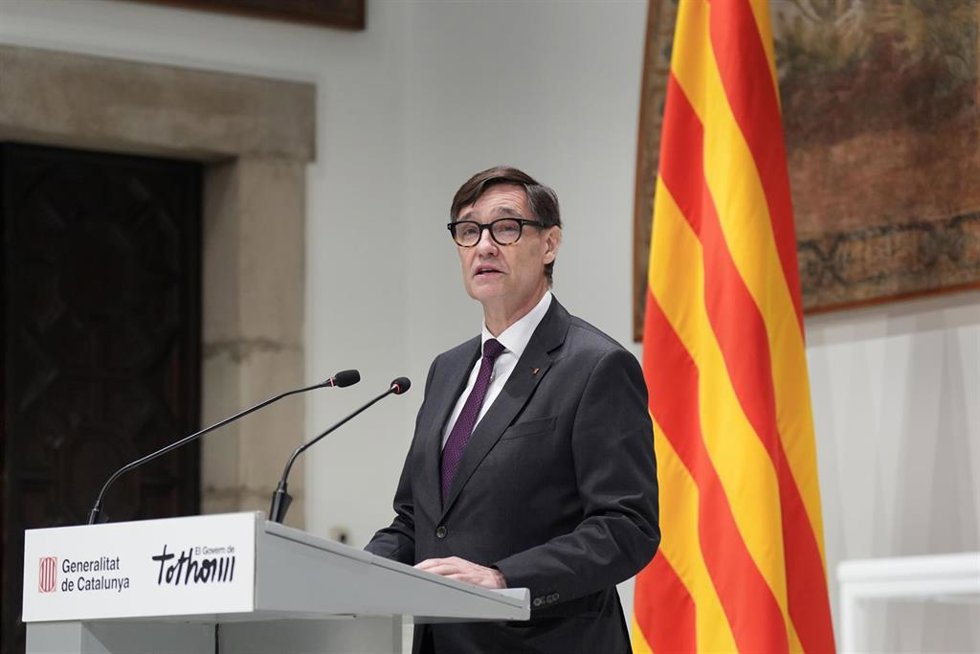 Archivo - El president de la Generalitat, Salvador Illa
