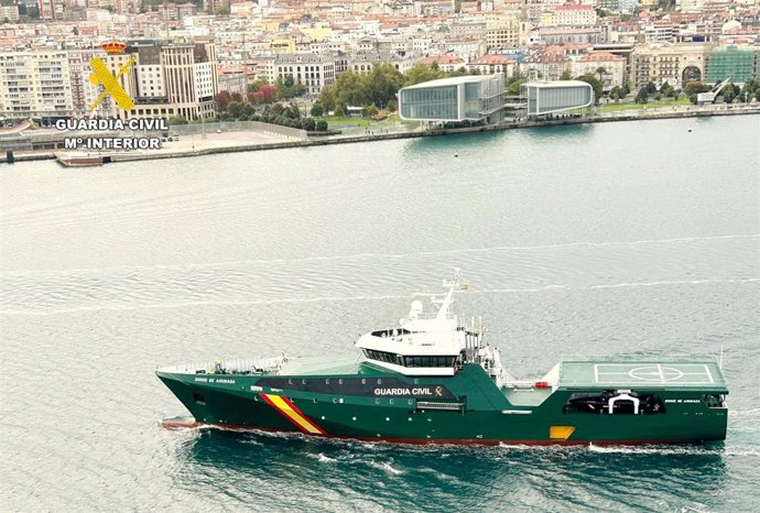 El buque oceánico de la Guardia Civil 'Duque de Ahumada'