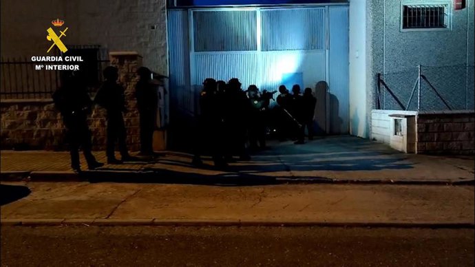 Un momento de la operación