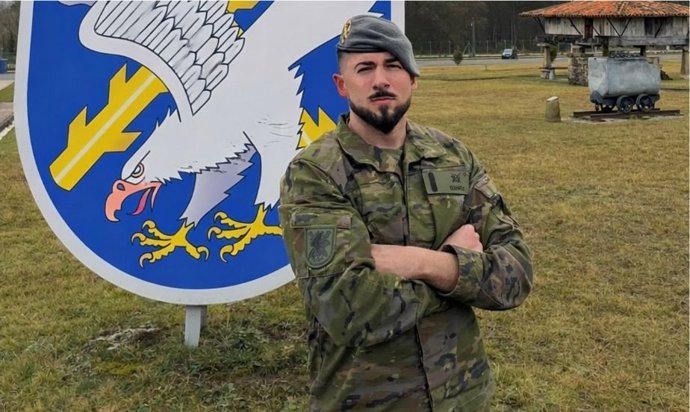 El soldado del acuartelamiento de Cabo Noval, Miguel Ángel Quirós