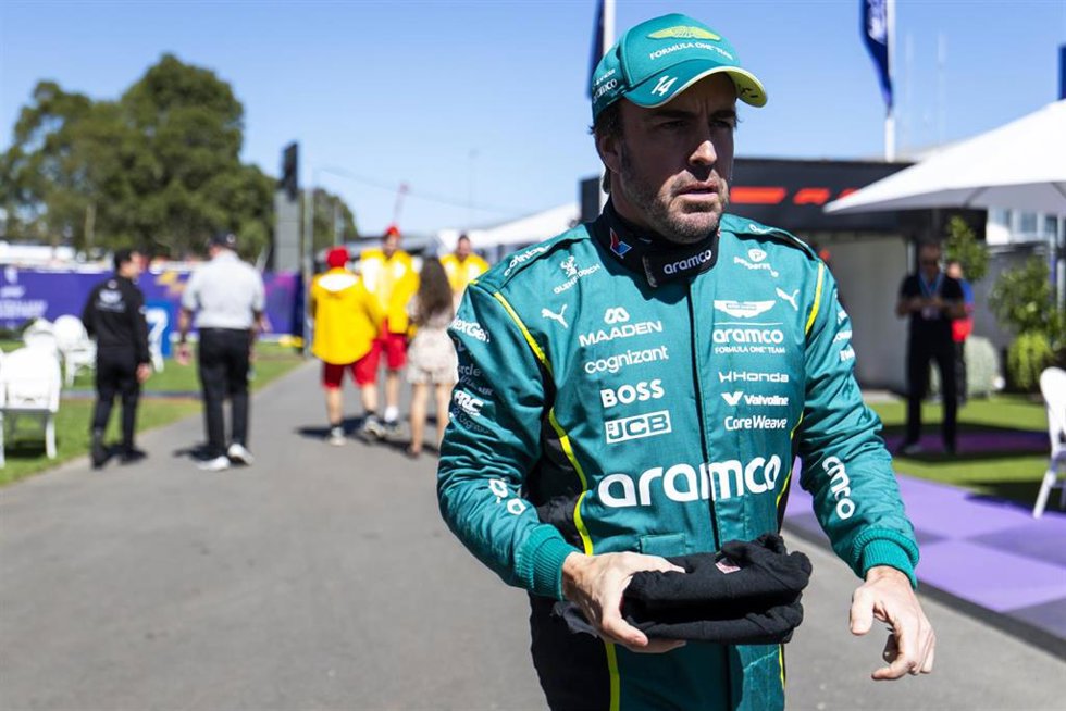 Fernando Alonso en Australia