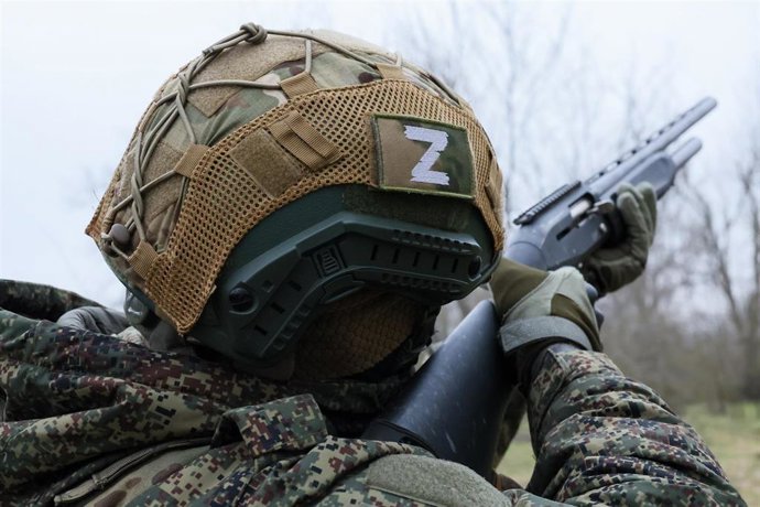 Militar del Ejército de Rusia en la provincia ucraniana de Jersón, parcialmente ocupada en el marco de la invasión desatada en febrero de 2022 (archivo)