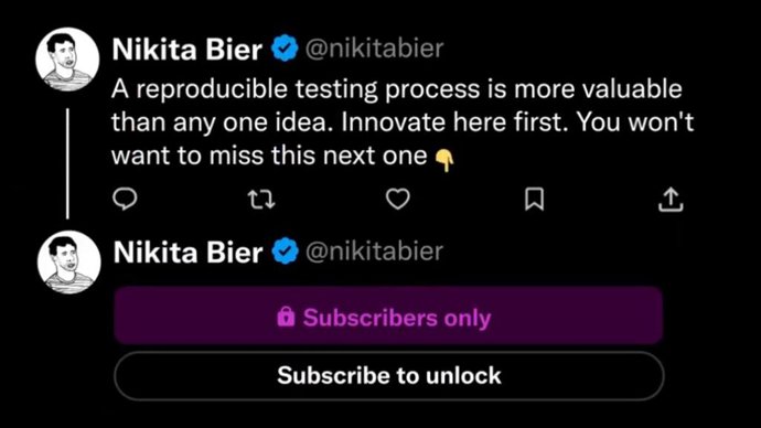 Nova função de Tópicos exclusivos na rede social X.