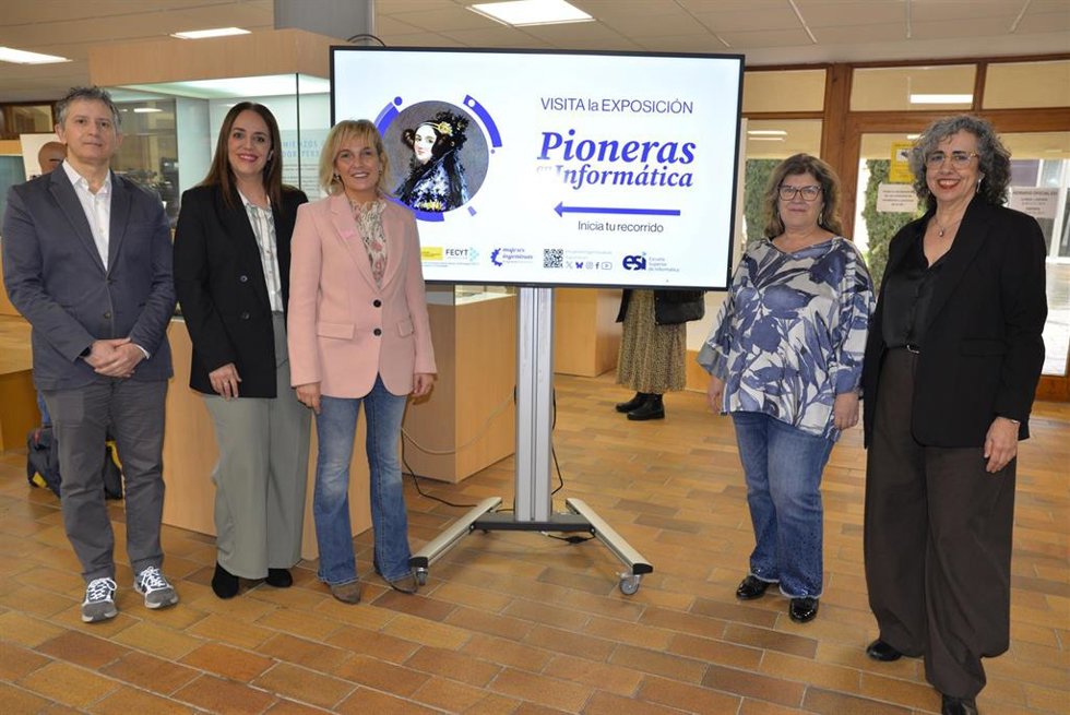 Inauguración de la exposición.