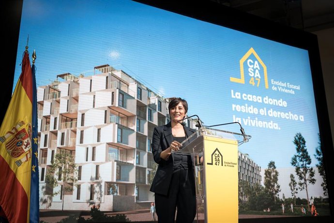 Archivo - La ministra de Vivienda y Agenda Urbana, Isabel Rodríguez.